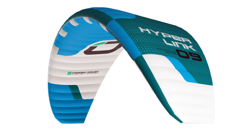 HYPERLINK V4 I FOIL KITE FOR WATER AND SNOW 13m - Mavi