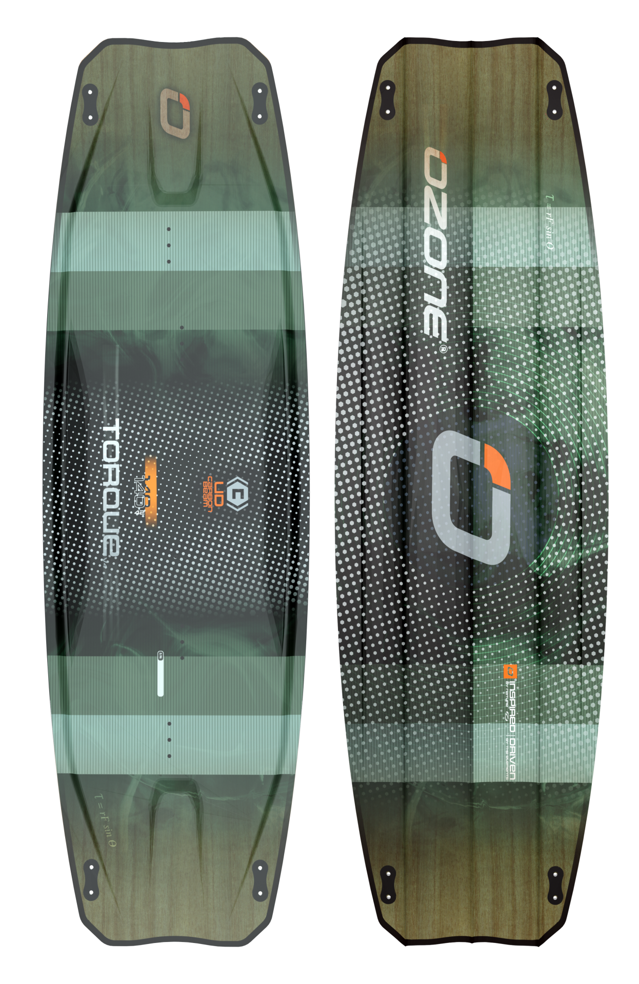 TORQUE V4        I        BIG AIR - FREERIDE - FREESTYLE 142x43 - yeşil