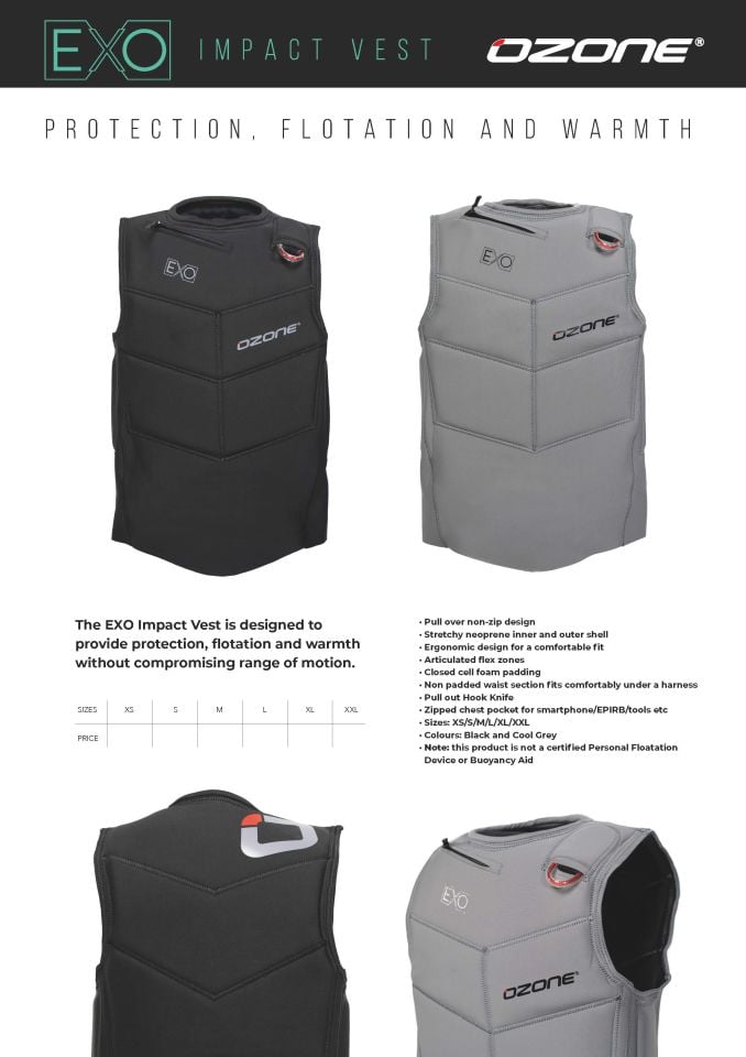 EXO Impact Vest Black