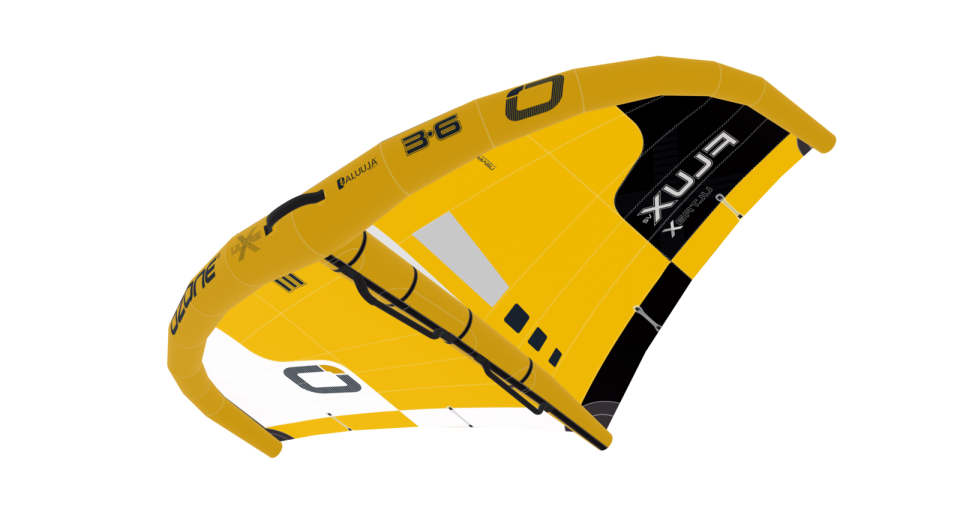 FLUX V2 Ultra-X I THE ULTIMATE PERFORMANCE FREERIDE WING 5.0 - Sarı