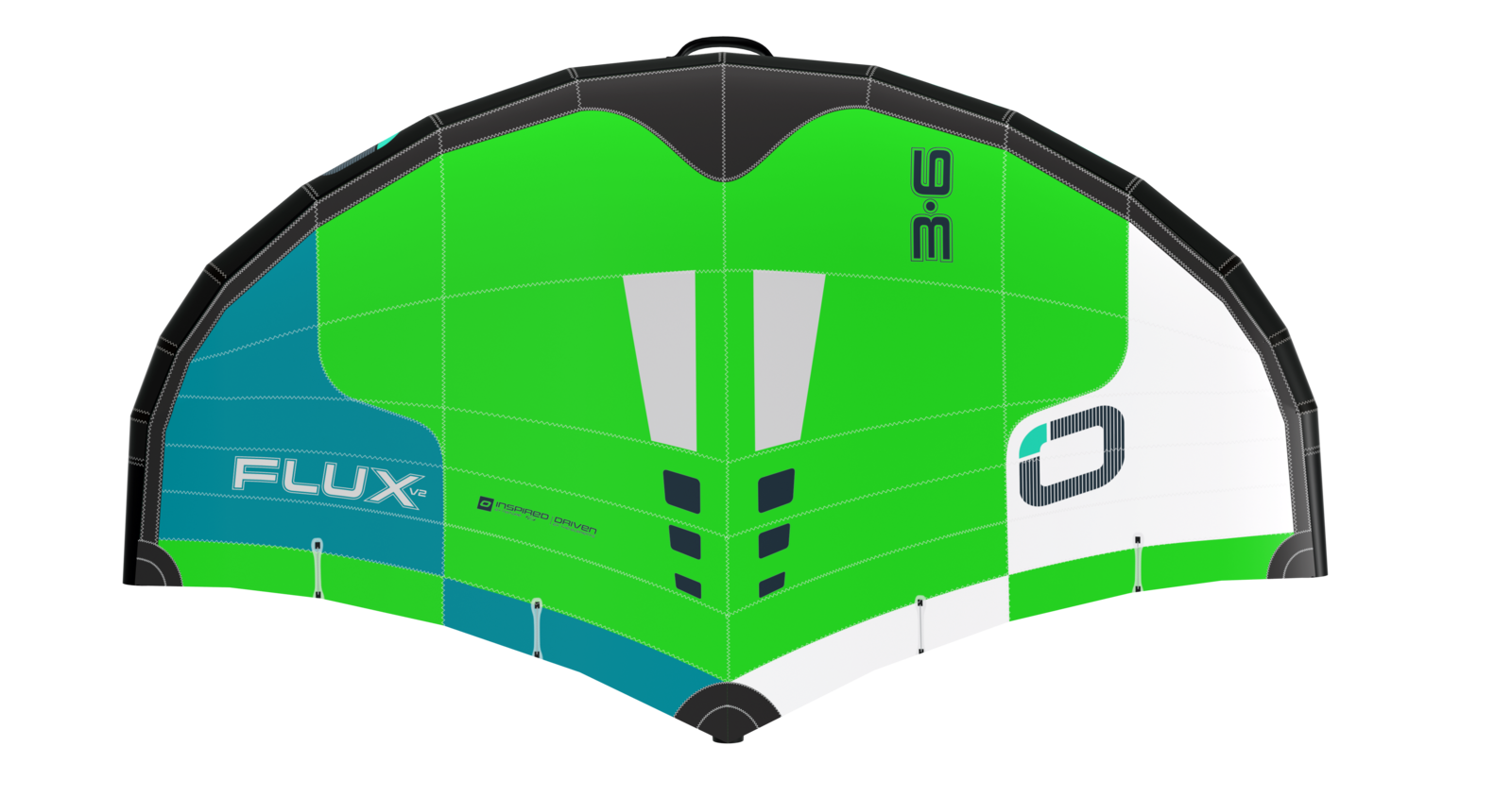FLUX V2 FLUID HIGH-PERFORMANCE FREERIDING yeşil - 3.0